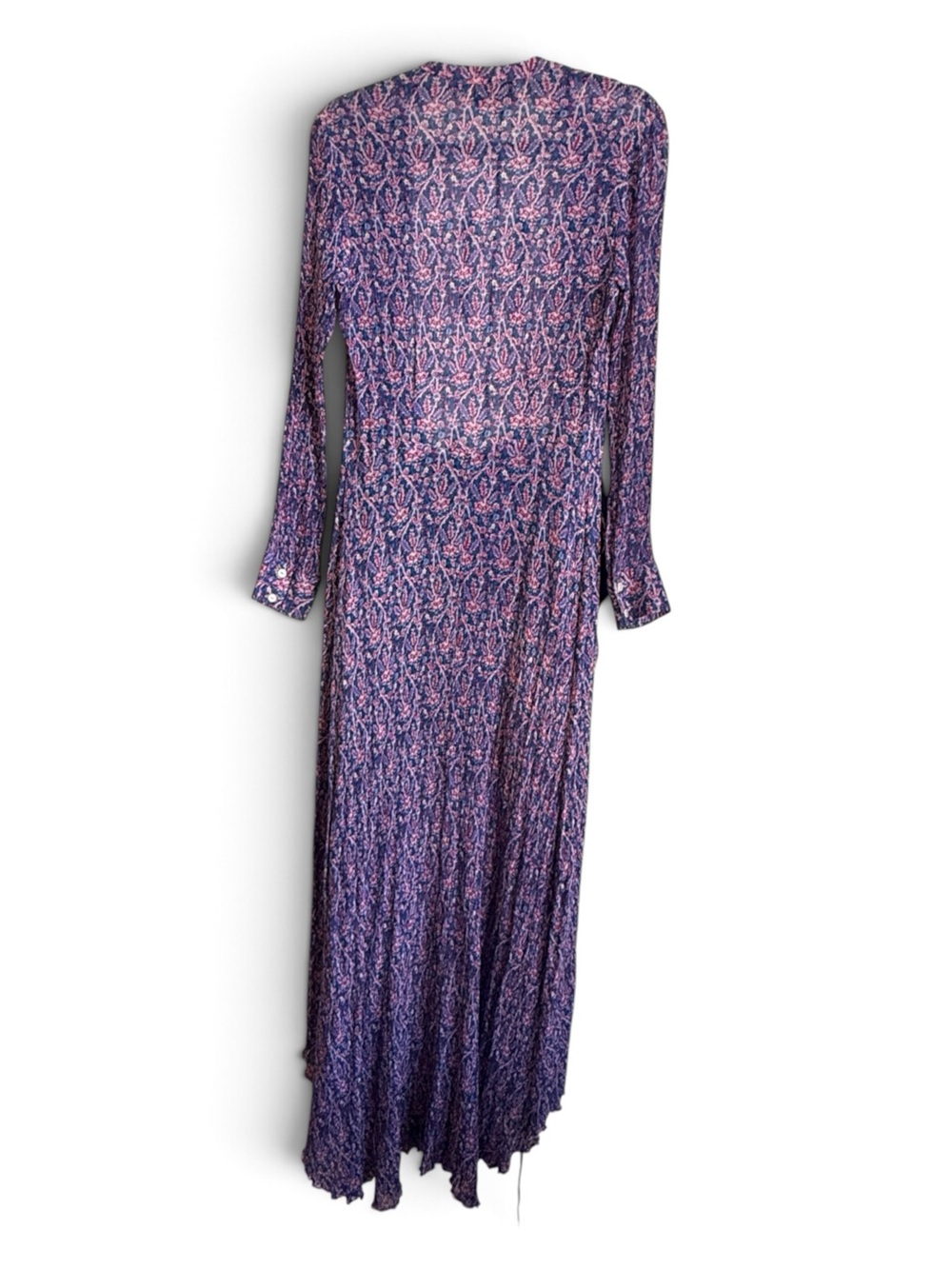 Berenice Paris Viscose Silk River High-Low Maxi Dress Size 34 US XS / S - Picture 3 of 12